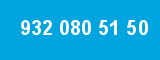 932 080 51 50